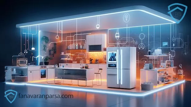 اینترنت اشیاء (IoT) و خانههای هوشمند 2 اینترنت اشیاء (IoT) شبکهای از دستگاههای متصل به اینترنت است که دادهها را بهطور خودکار ارسال و دریافت میکنند.
